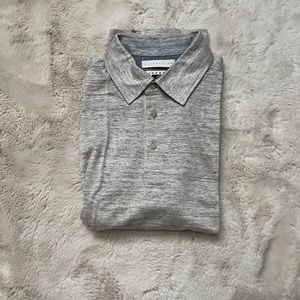 Grey Joseph Abboud polo